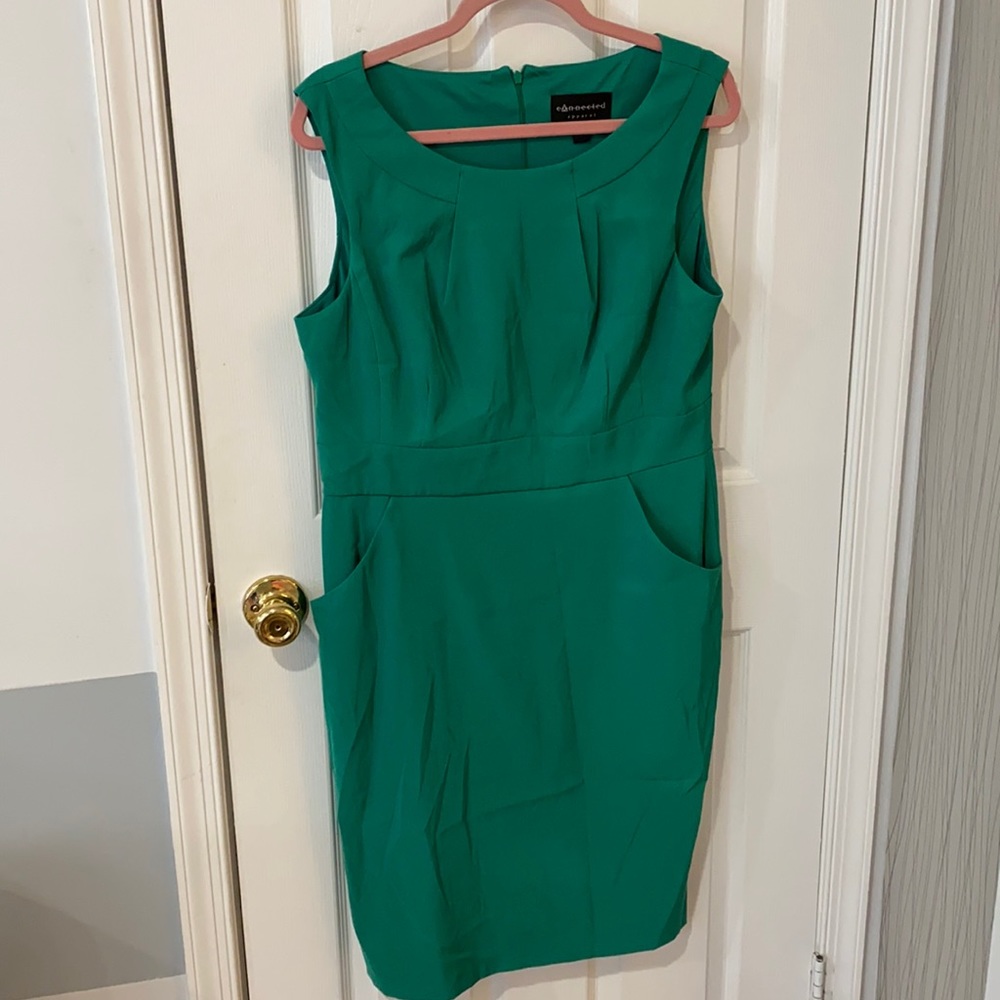 Green dress